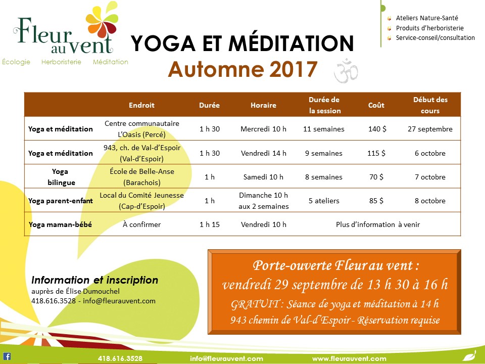 affiche yoga+méditation A2017