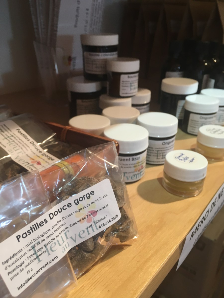 Sélection de produits d'herboristerie