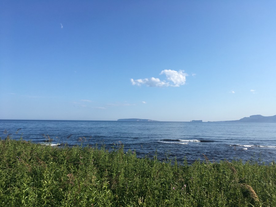 Vue de la Pointe verte