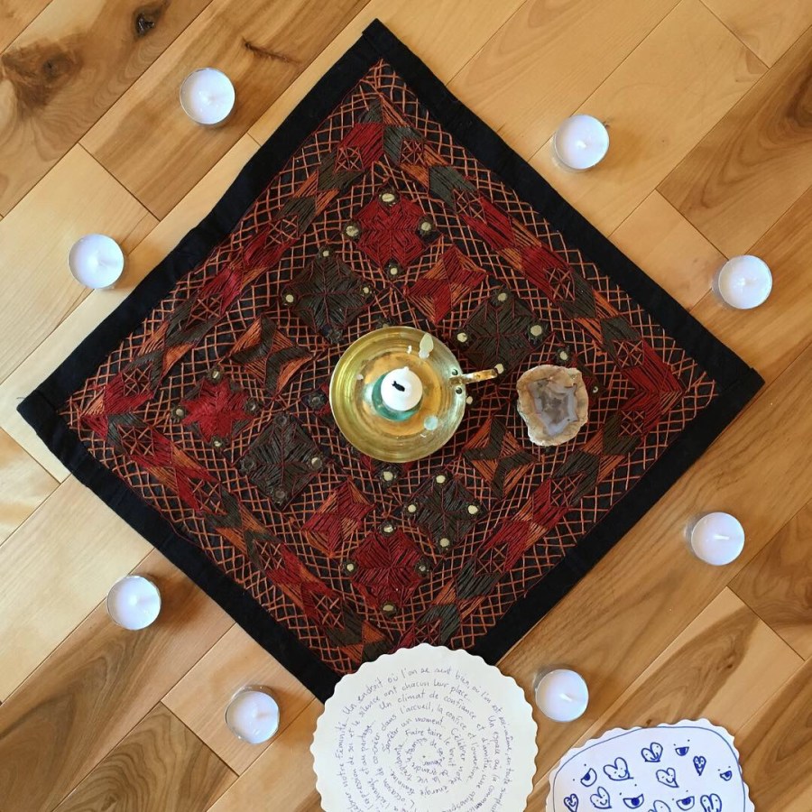 Cercle de femmes de la nouvelle lune de mai